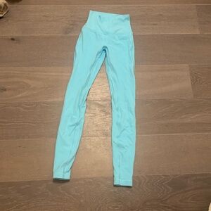 Lululemon align leggings size 0 light blue